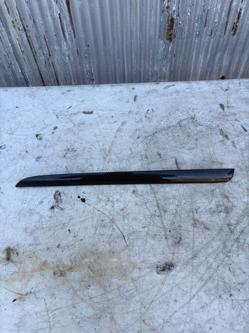 2015-2025 Subaru WRX STI Carbon Fiber Dash Trim Cover Passenger Side Panel 