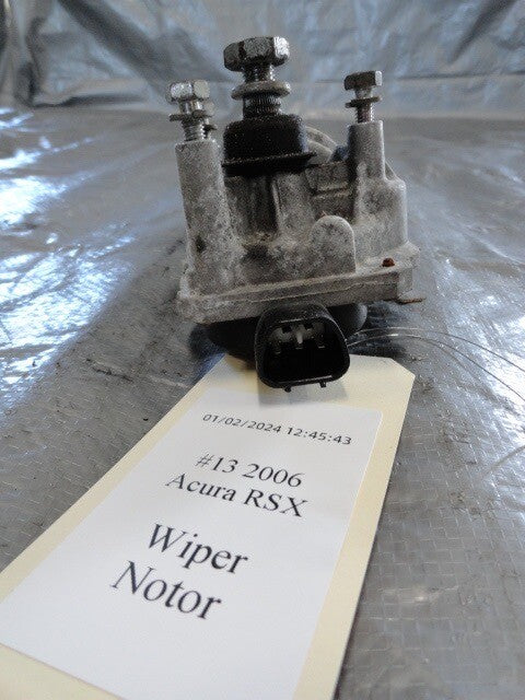 2006 Acura RSX Windshield Wiper Motor