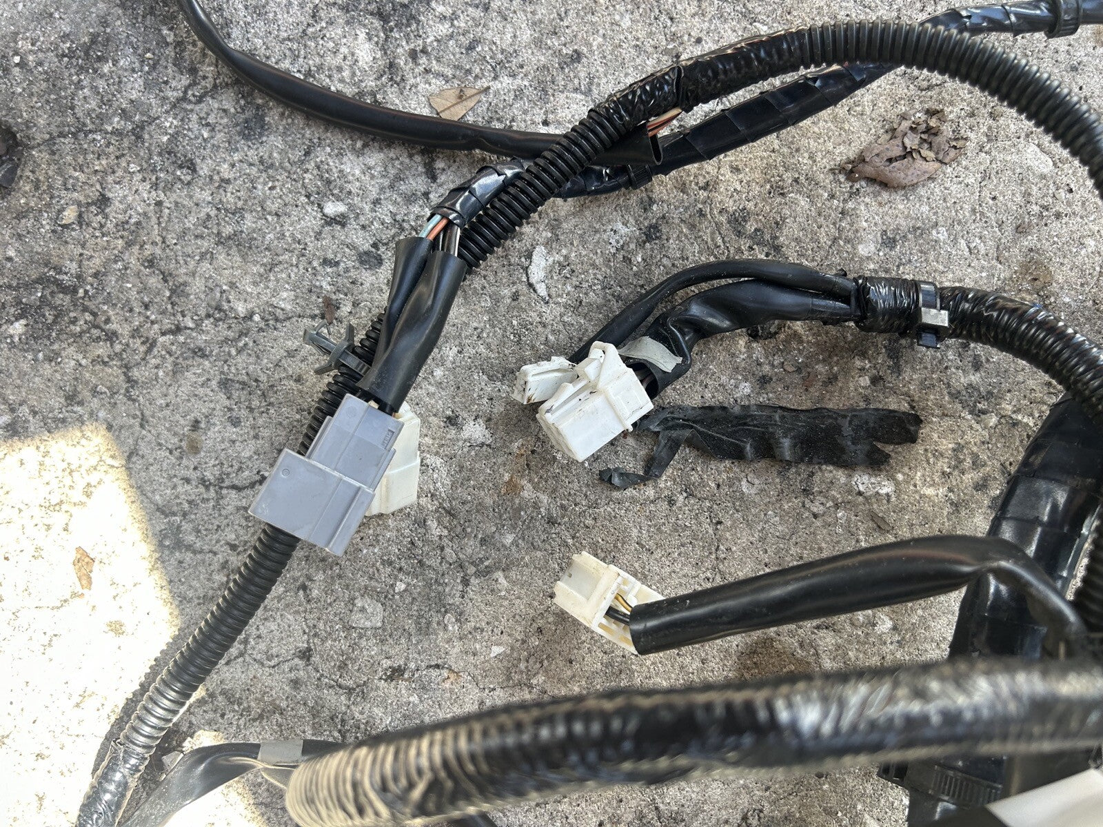 2008 Nissan 350z Driver Left Side interior Chassis Harness 