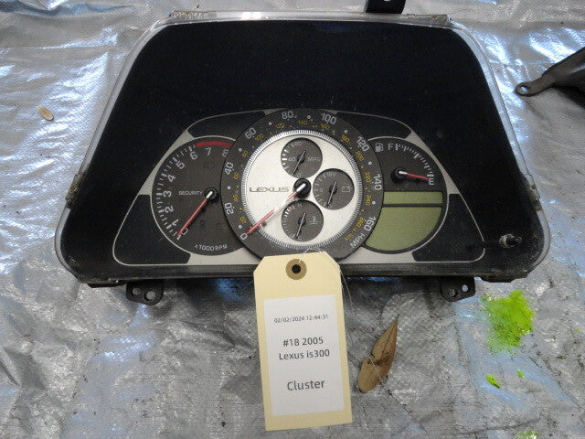 2005 Lexus is300 Instrument Cluster