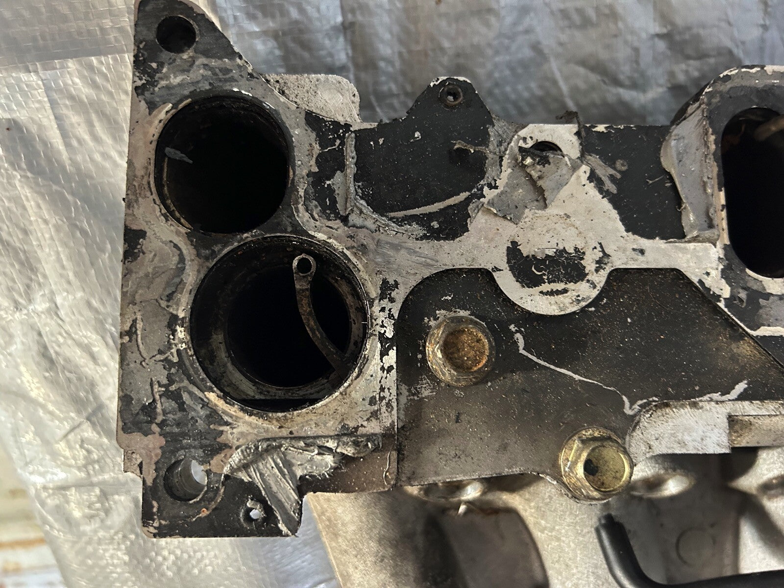 04-05 Mazda RX8 Lower Intake Manifold 6 port
