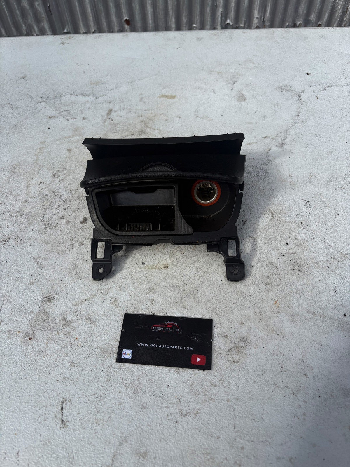 2004-2008 Mazda RX-8 RX8 Ashtray Lighter Center Console Cubby OEM Black 