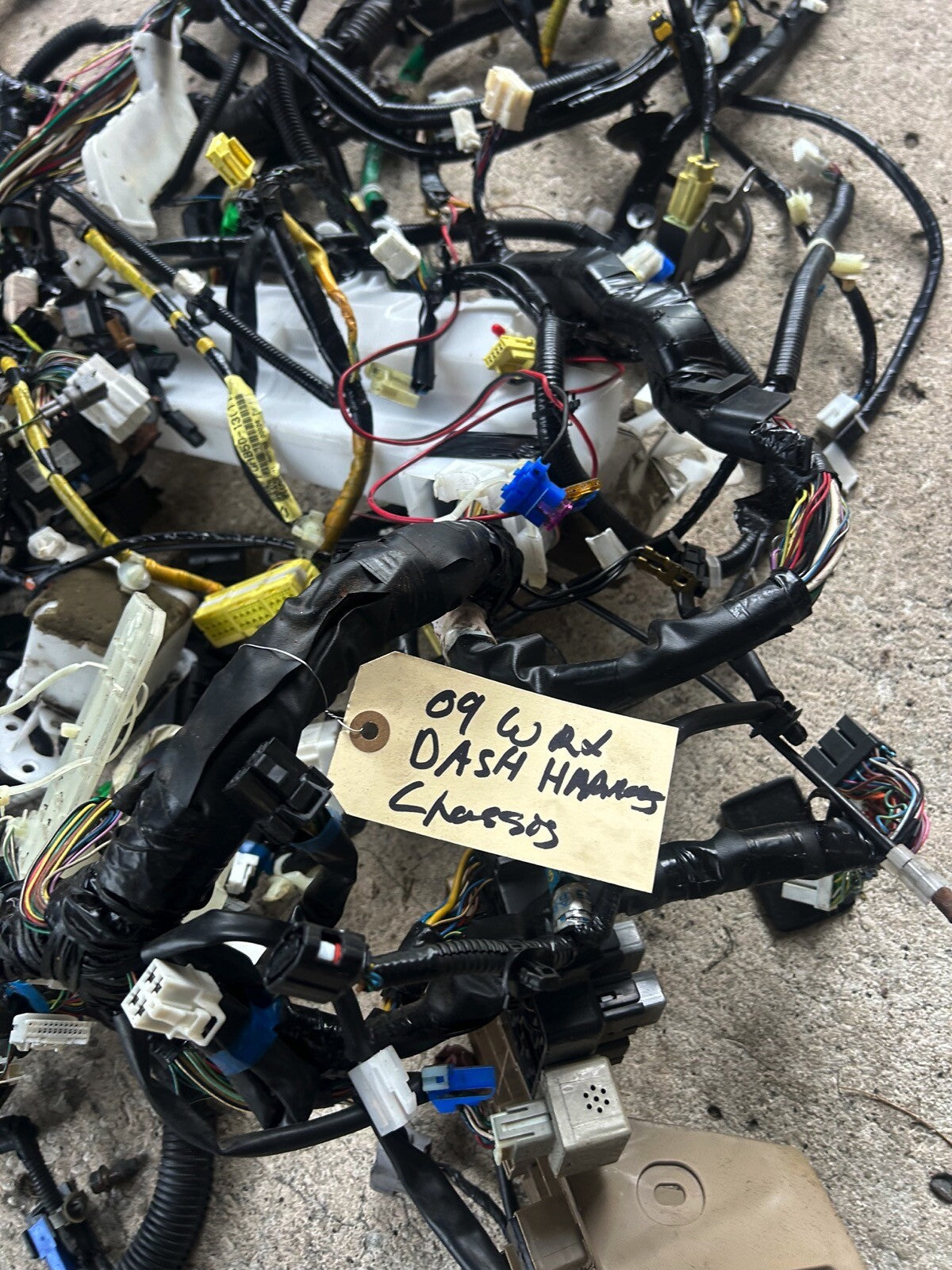 2009 Subaru Impreza WRX Hatchback Dash/Chassis  bulk Harness ej25