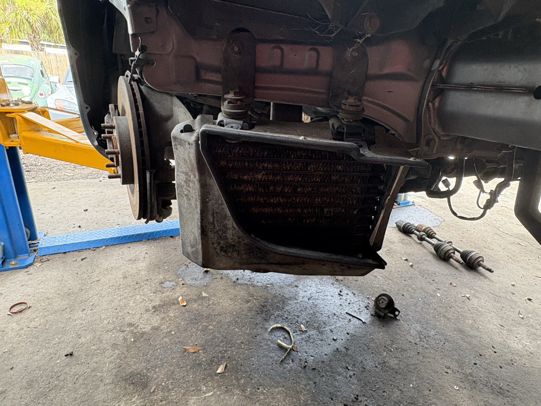 2004 Mazda rx8 Passenger side oil cooler