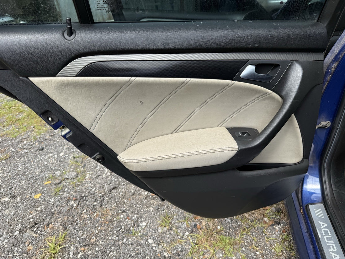 2007-08 Acura TL Driver Interior Rear Trim Door Panel (2007)