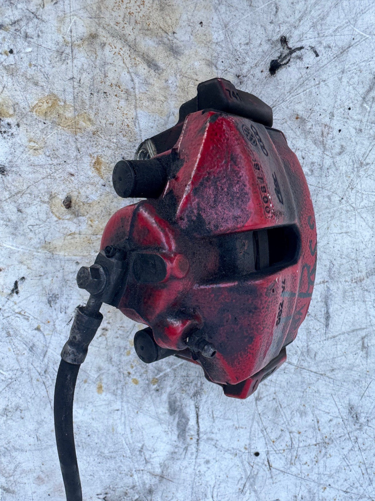 2009 VW GTI Golf Front Passenger Caliper
