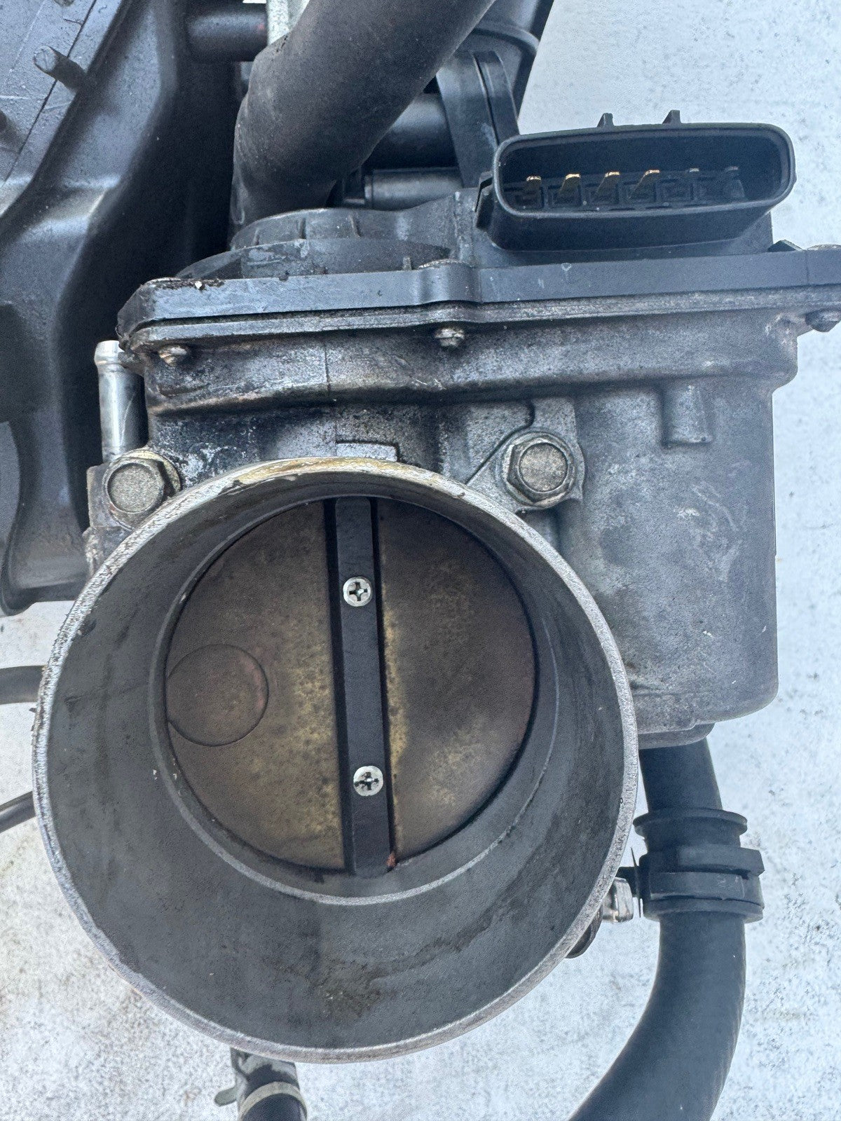 04-08 Mazda Rx8 Upper Intake manifold 13b throttle body