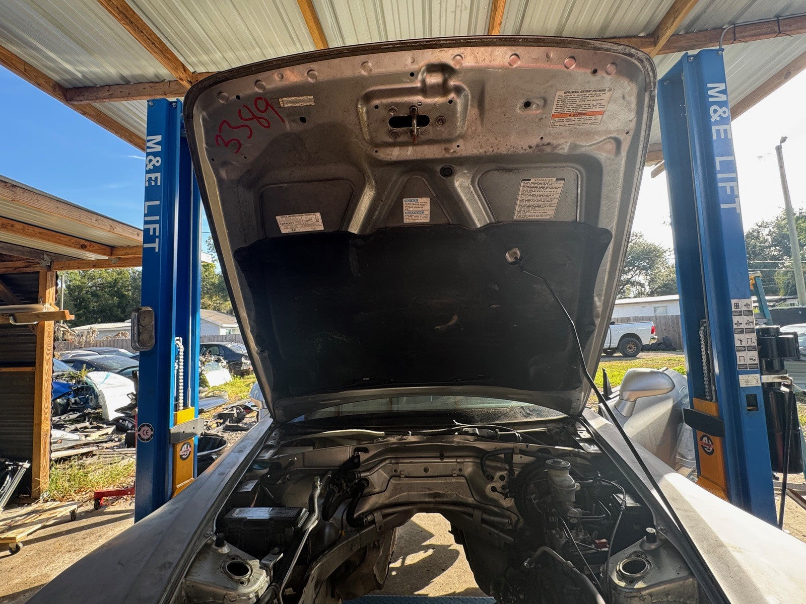 2000-2005 Honda S2000 Hood Silver 