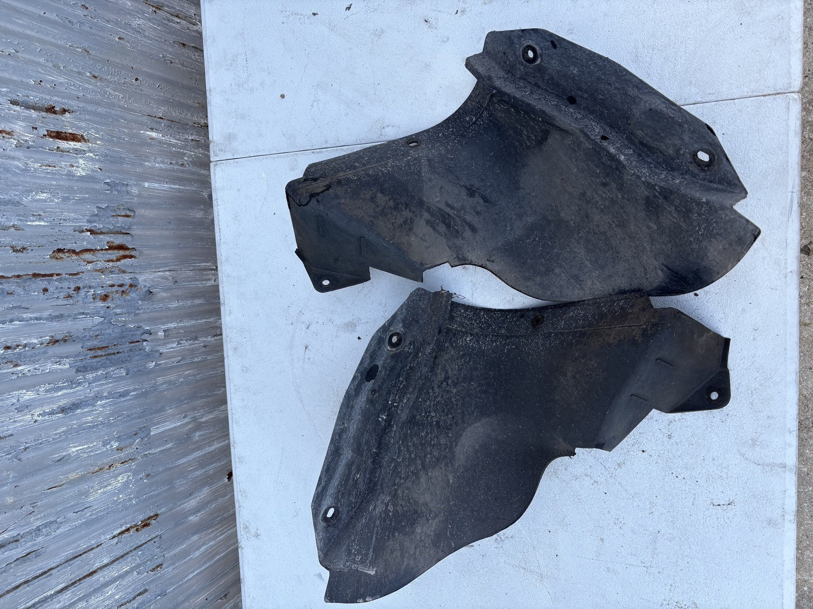 1999-2005 Mazda Miata Rear Splash Shield Fender Liners Cover Trim 