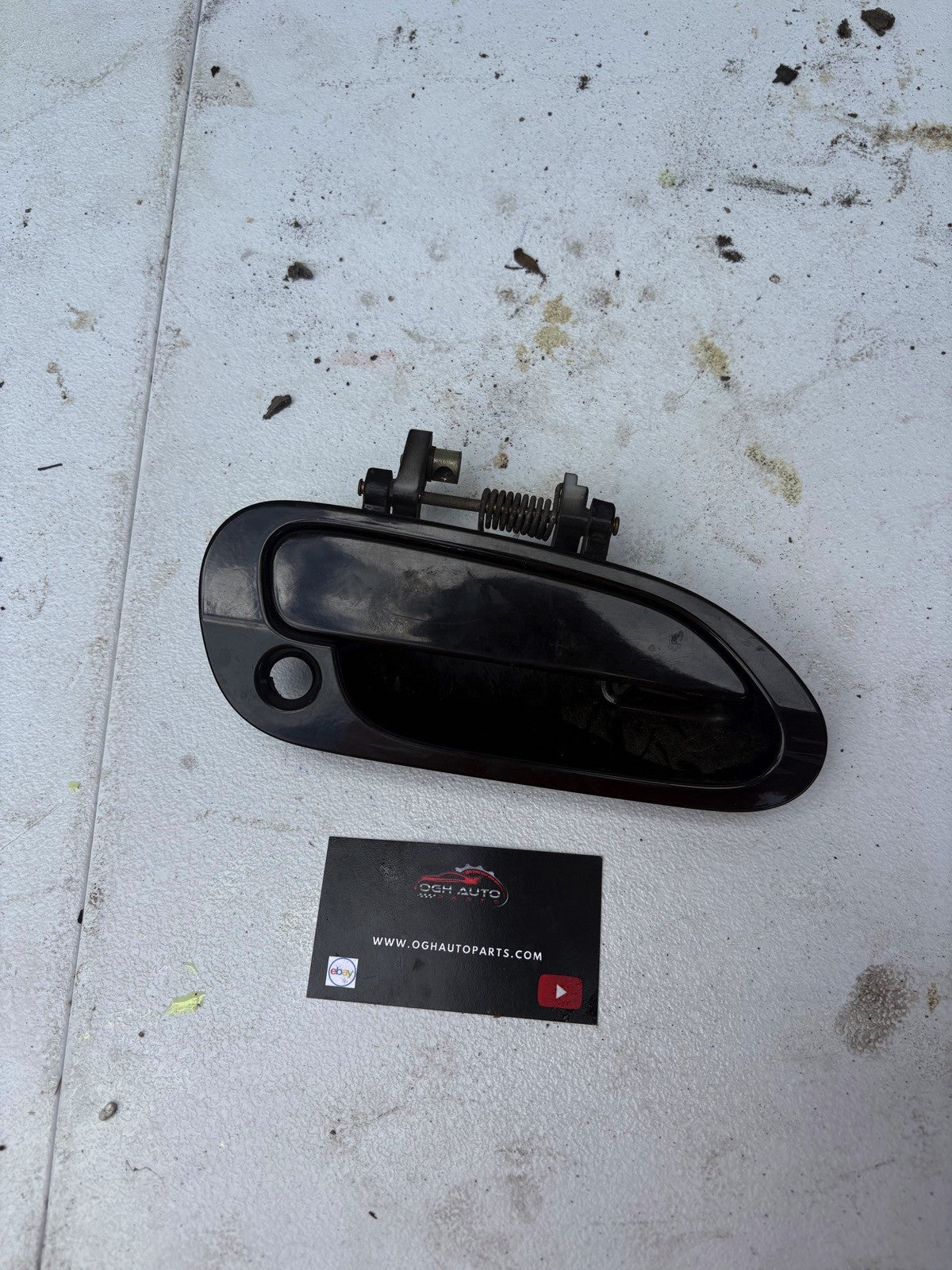 2000-2009 Honda S2000 OEM Exterior Door Handle Black OEM Color 