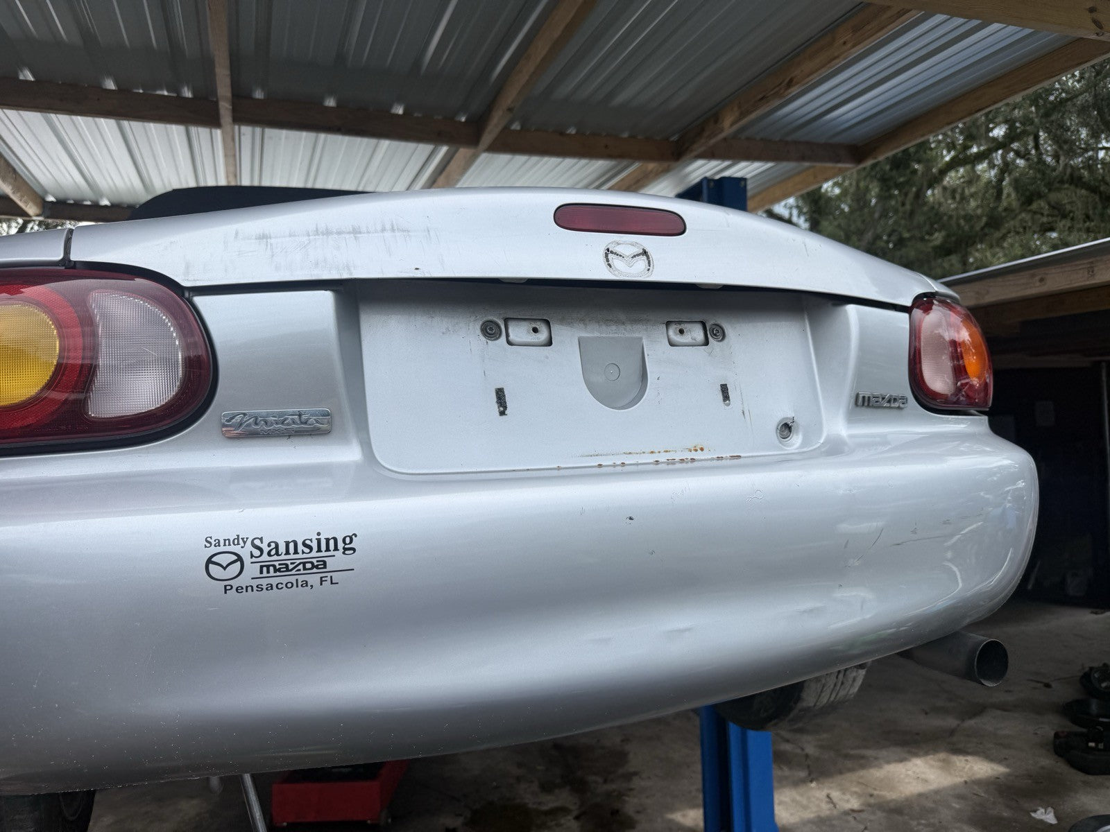 1999 Mazda Miata Rear Bumper 