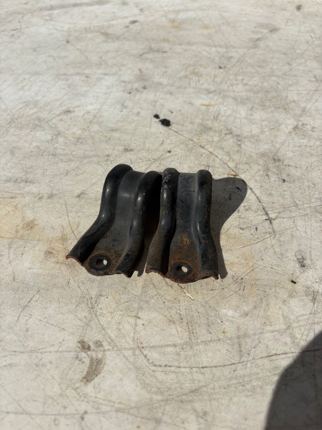 2001-2005 Lexus IS300 Upper Radiator Brackets Set OEM  