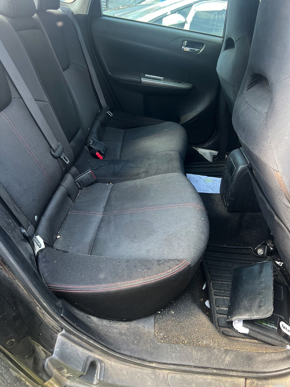 2008-11 Subaru Impreza WRX Rear Seats (2011)