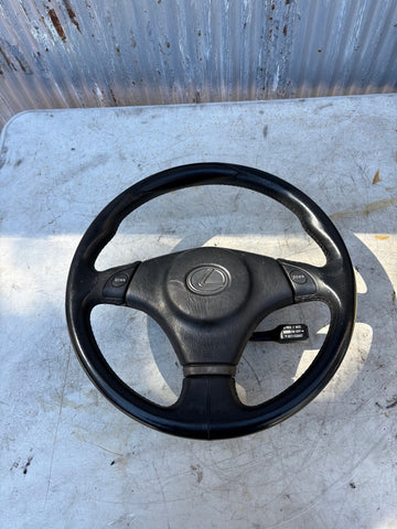 2001-2005 Lexus IS300 Steering Wheel W/ Cruise Control (Wear Shown)