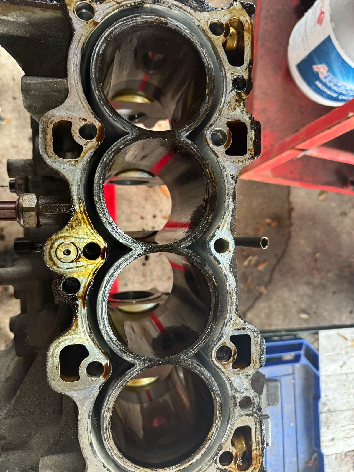 B20B engine block case HONDA ACURA OEM BARE
