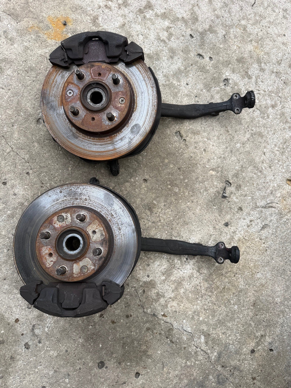 1989 -1990 Honda Civic SI Front knuckles L&R
