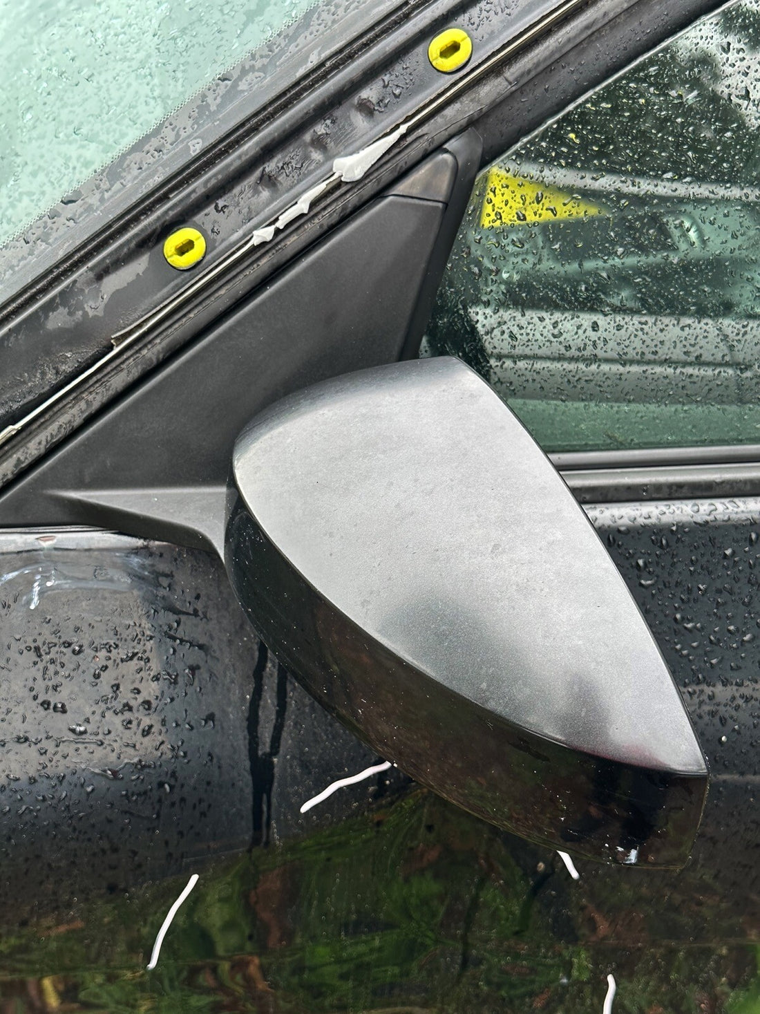 03-09 nissan 350Z Driver Side Left Door Mirror black Heated Glass OEM (2008)