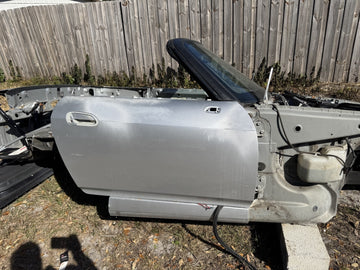 2000-2003 Honda S2000 Silver OEM RH Passenger Side Right Door Assembly 