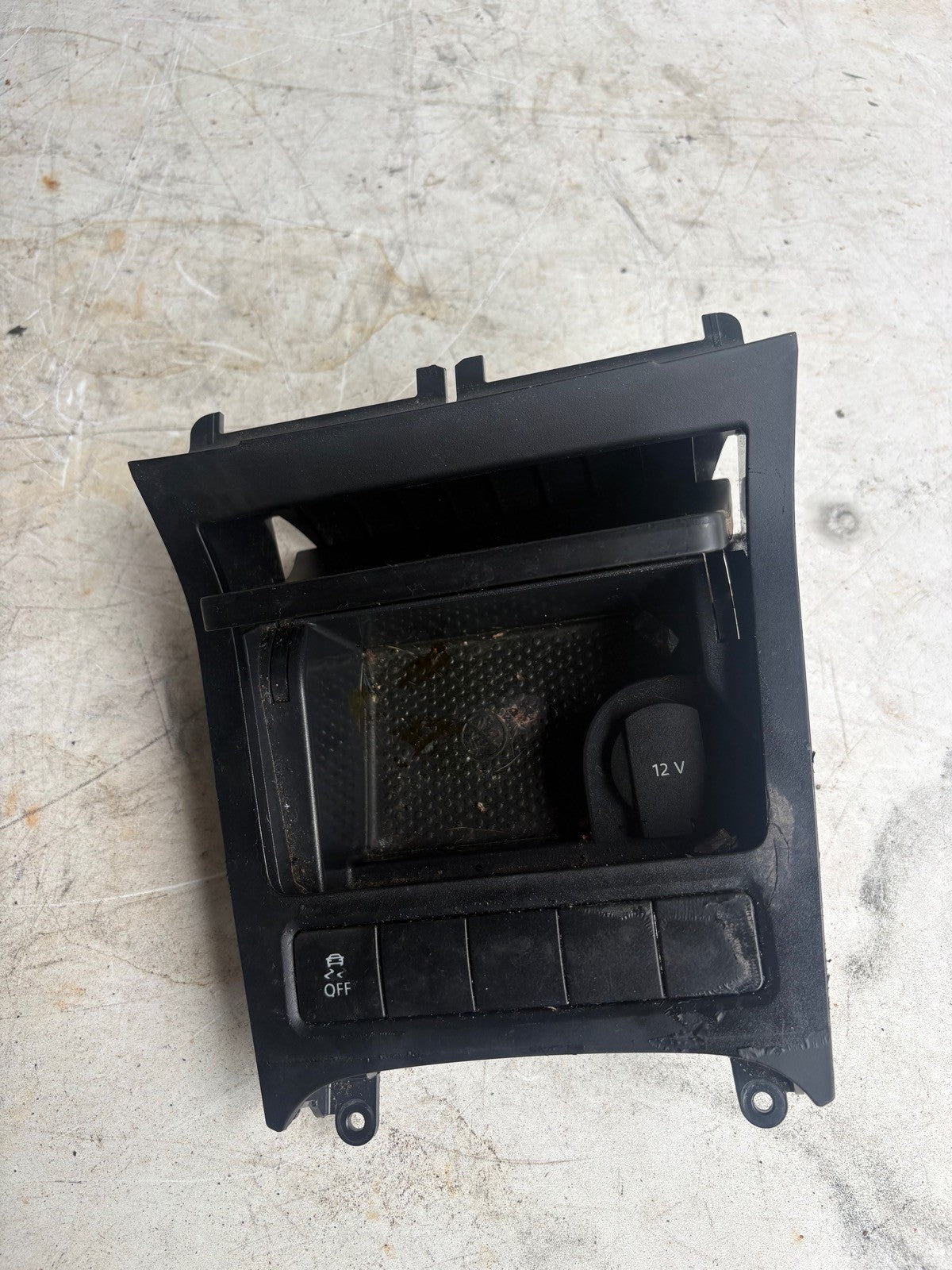 2010-2014 Volkswagen Golf GTI MK6 Center Console Cubby Pocket