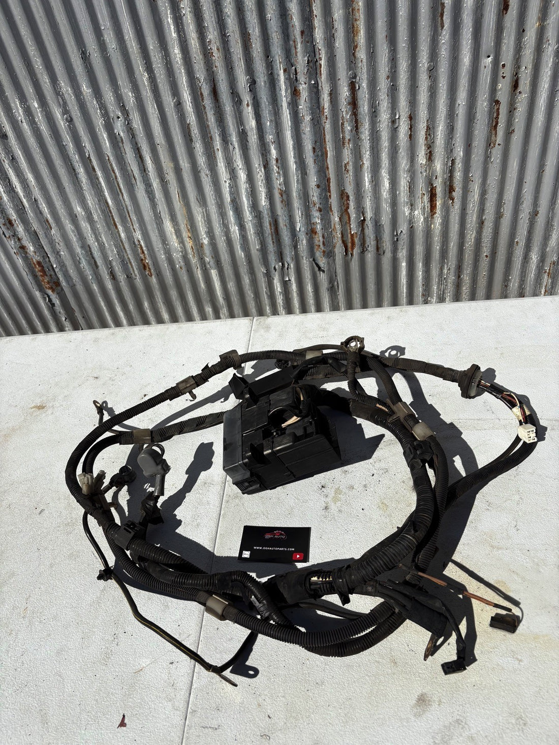 1999-2000 Mazda Miata Engine Bay Wiring W/ Fuse Box Charge Harness Manual M/T