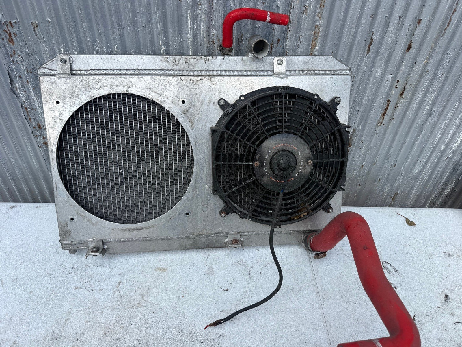 Mazda rx8 aluminum radiator 