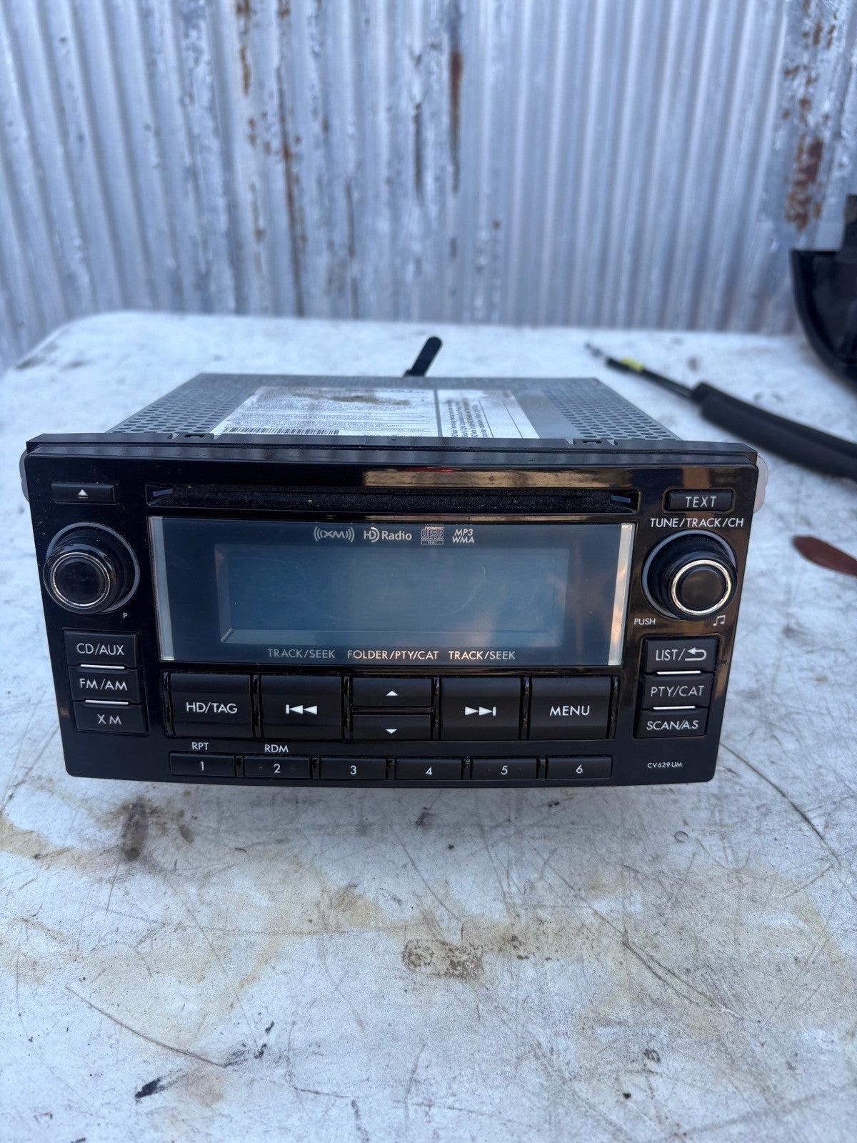 2015-2021 Subaru WRX STI OEM Clarion Radio AM-FM CD Player Receiver 86201VA620