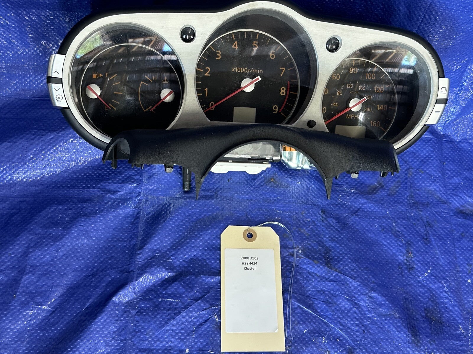 08 Nissan 350Z  cluster Speedometer Instrument Gauge  Automatic 168k OEM part