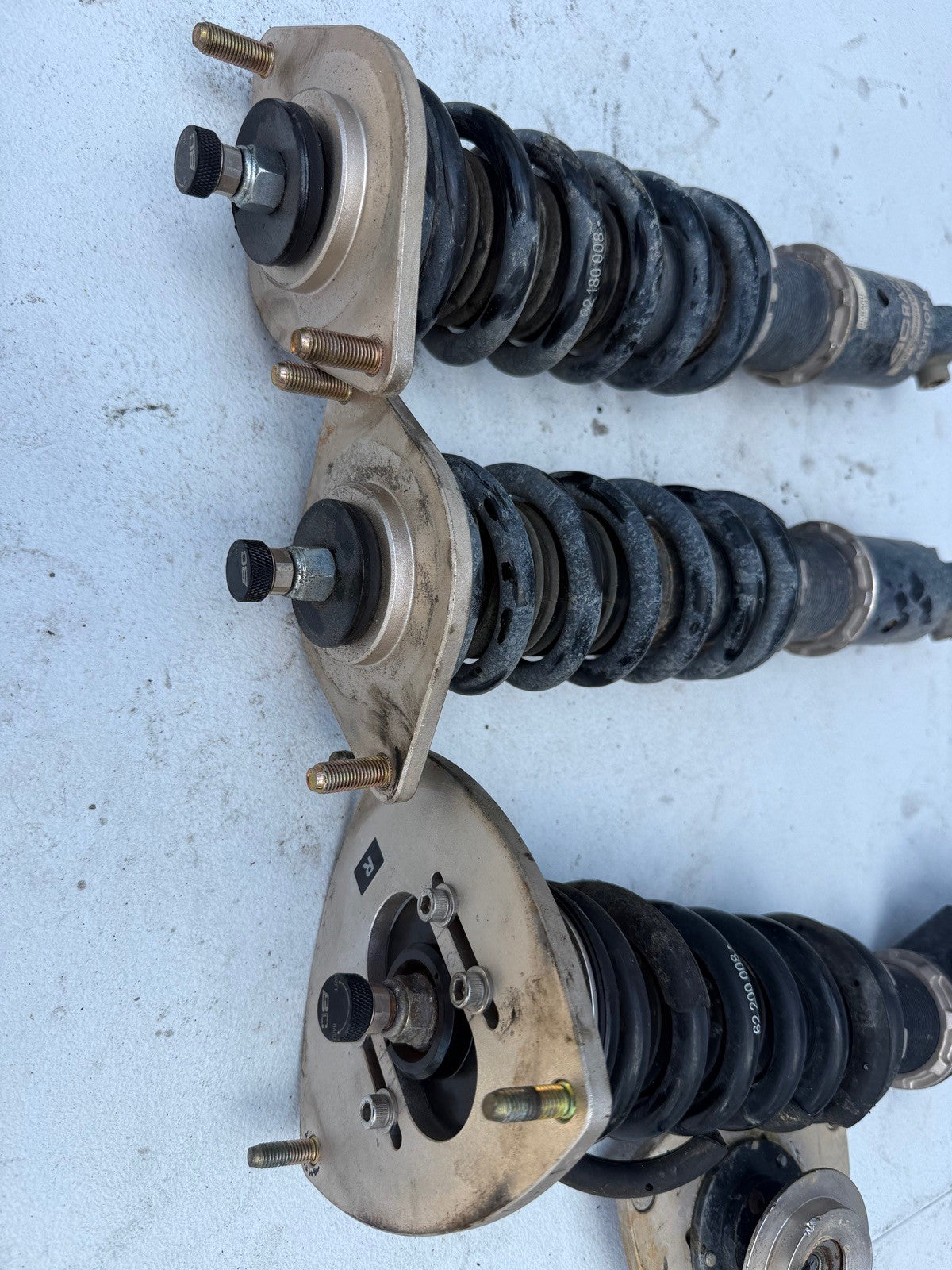 2008-2014 Subaru WRX BC Coilovers 3 only