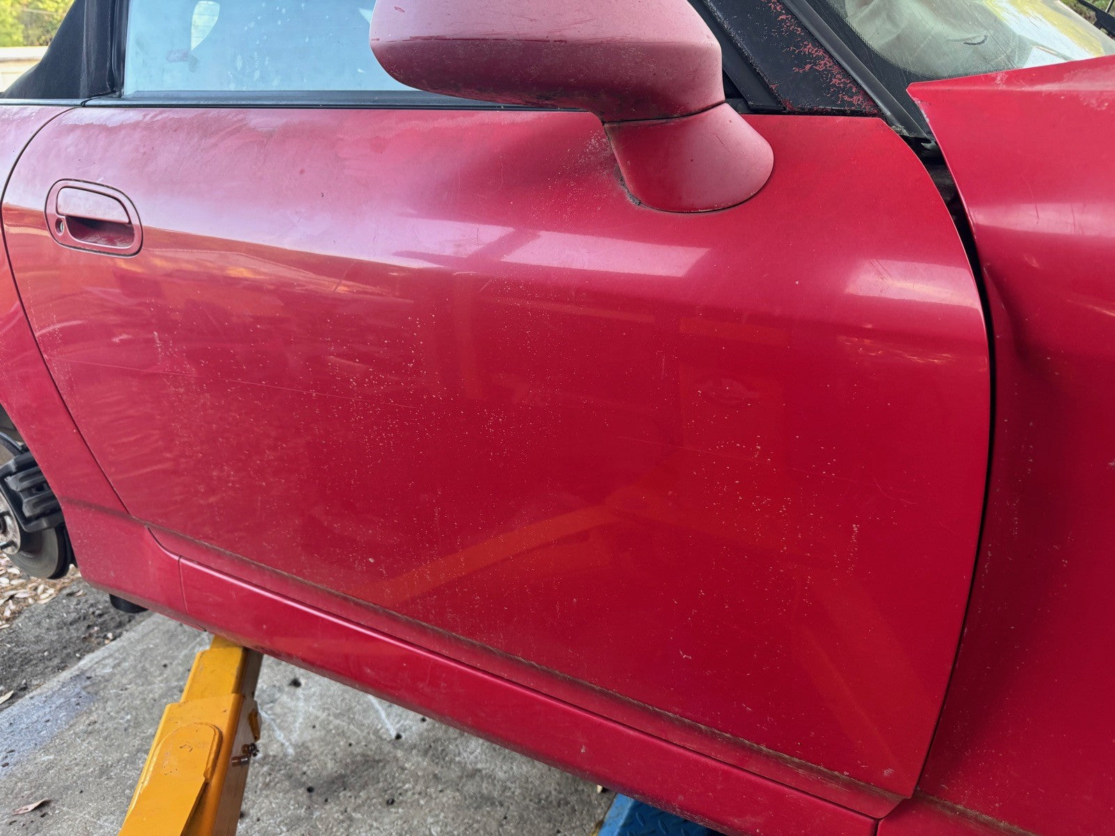 2000-2007 Honda S2000 Passenger Door RED #70-M26