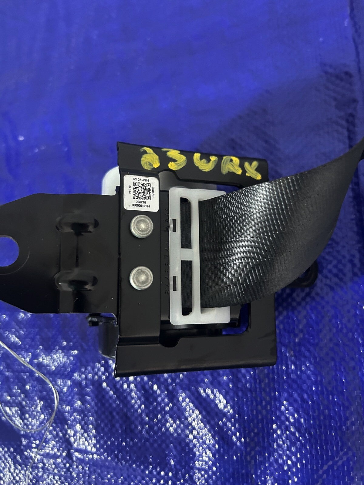 2022-2023 Subaru WRX Rear center Seat Belt