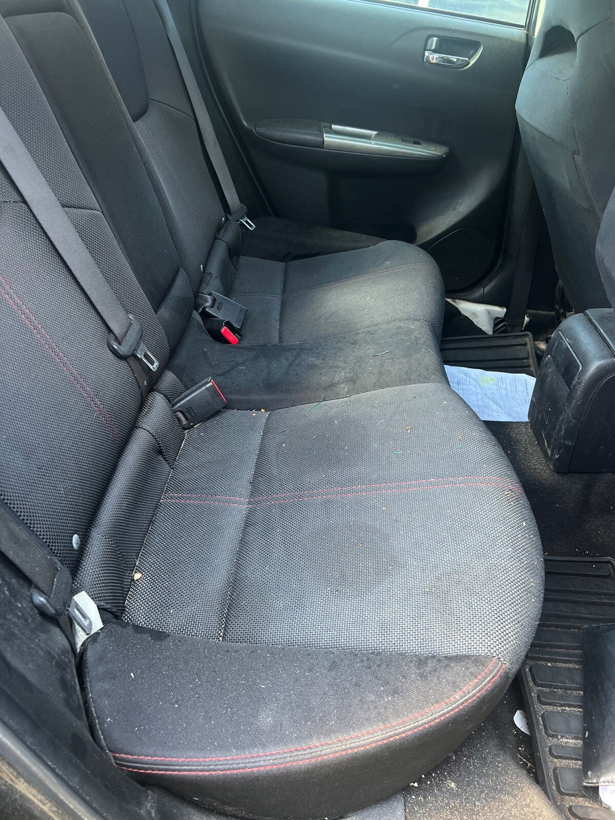 2008-11 Subaru Impreza WRX Rear Seats (2011)
