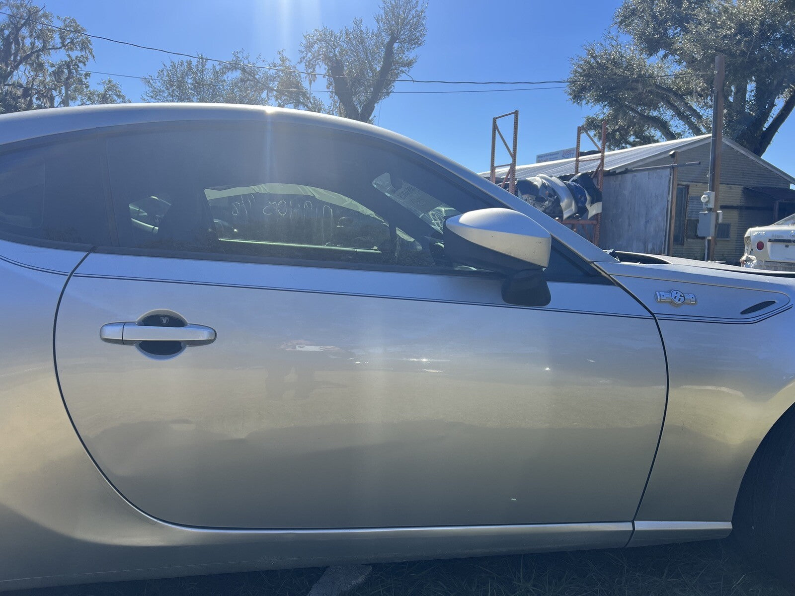 2013 Scion FRS Passenger door Silver