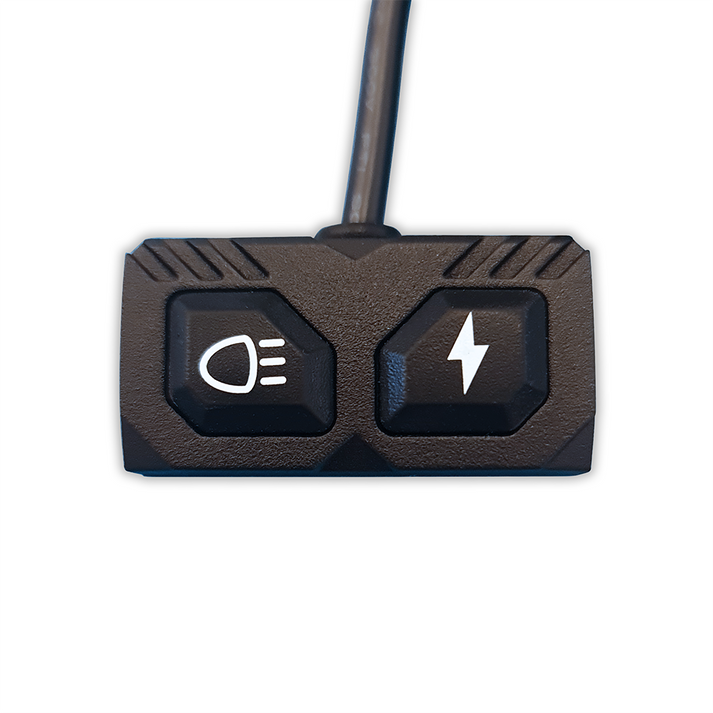 Warning Light Wiring Harness; Used With Xtreme Bar Pro And Dual-Color Work Pod