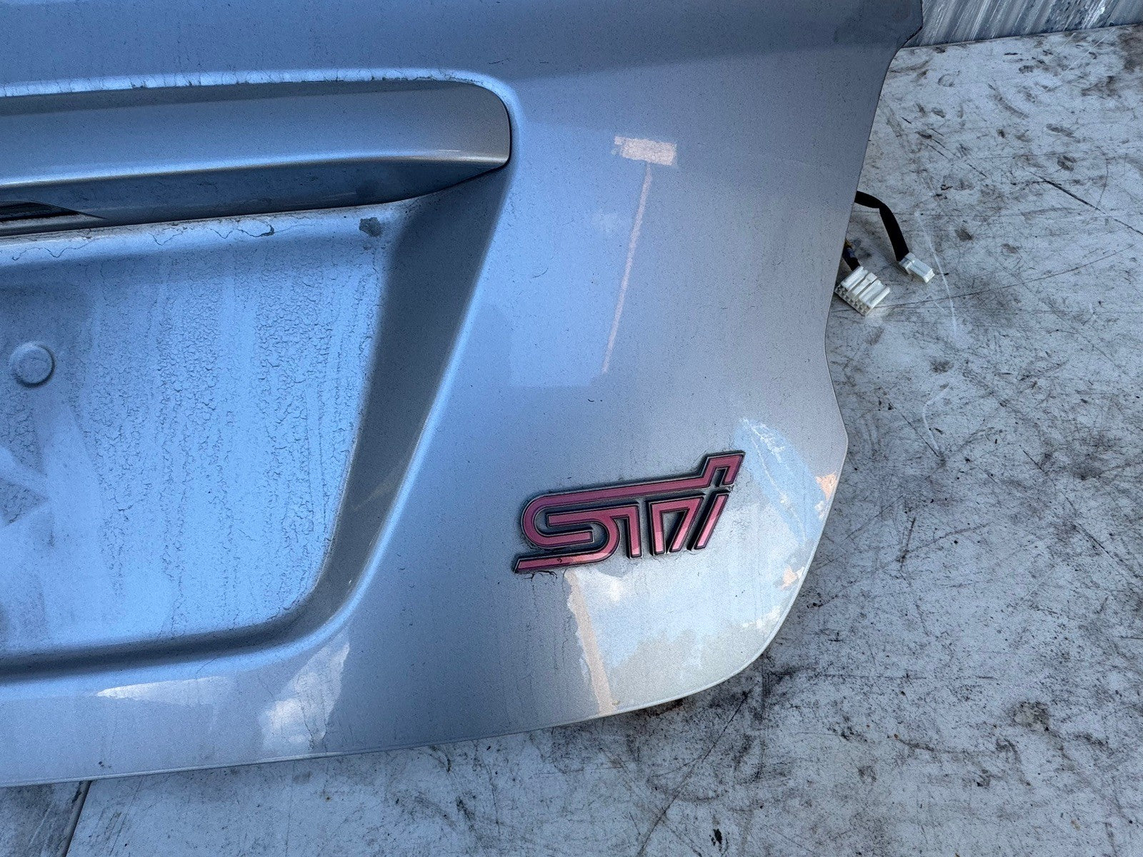 2015-2020 Subaru WRX STI TRUNK W WING