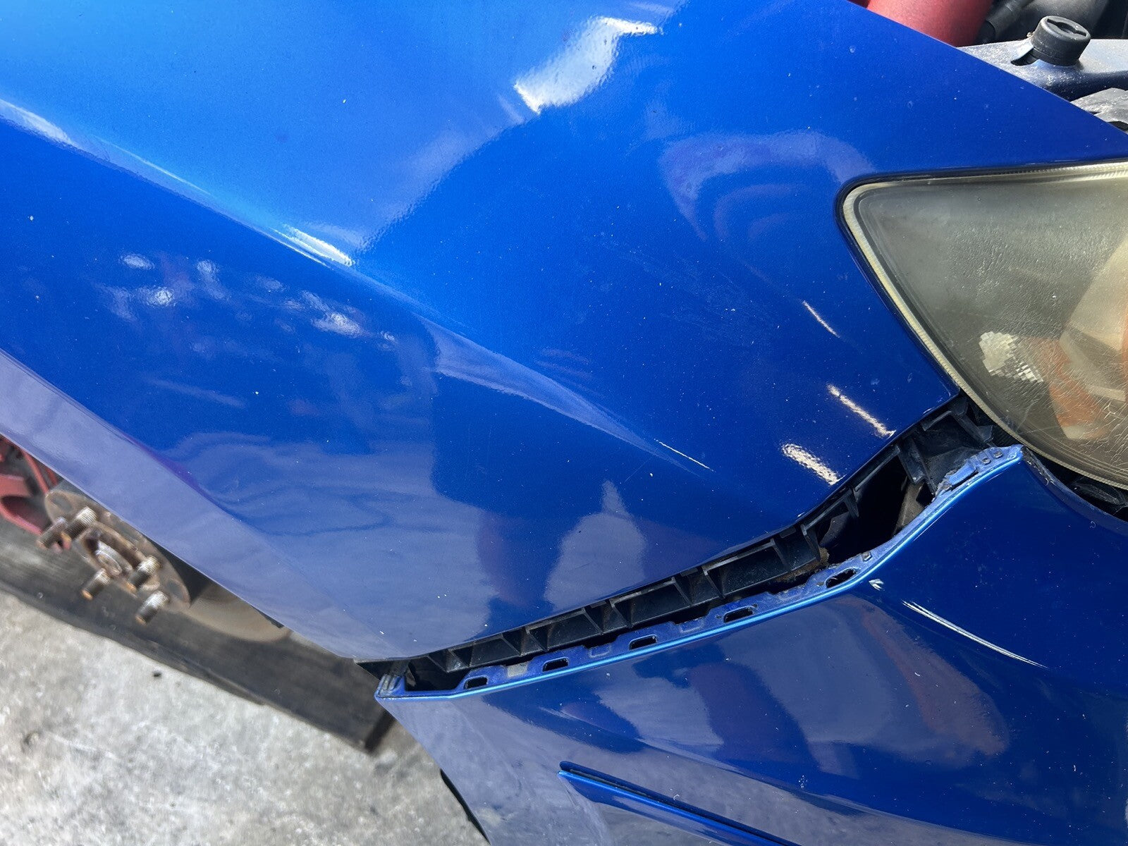 2012 Subaru WRX Right Passenger fender BLUE  *Local Pick up only*