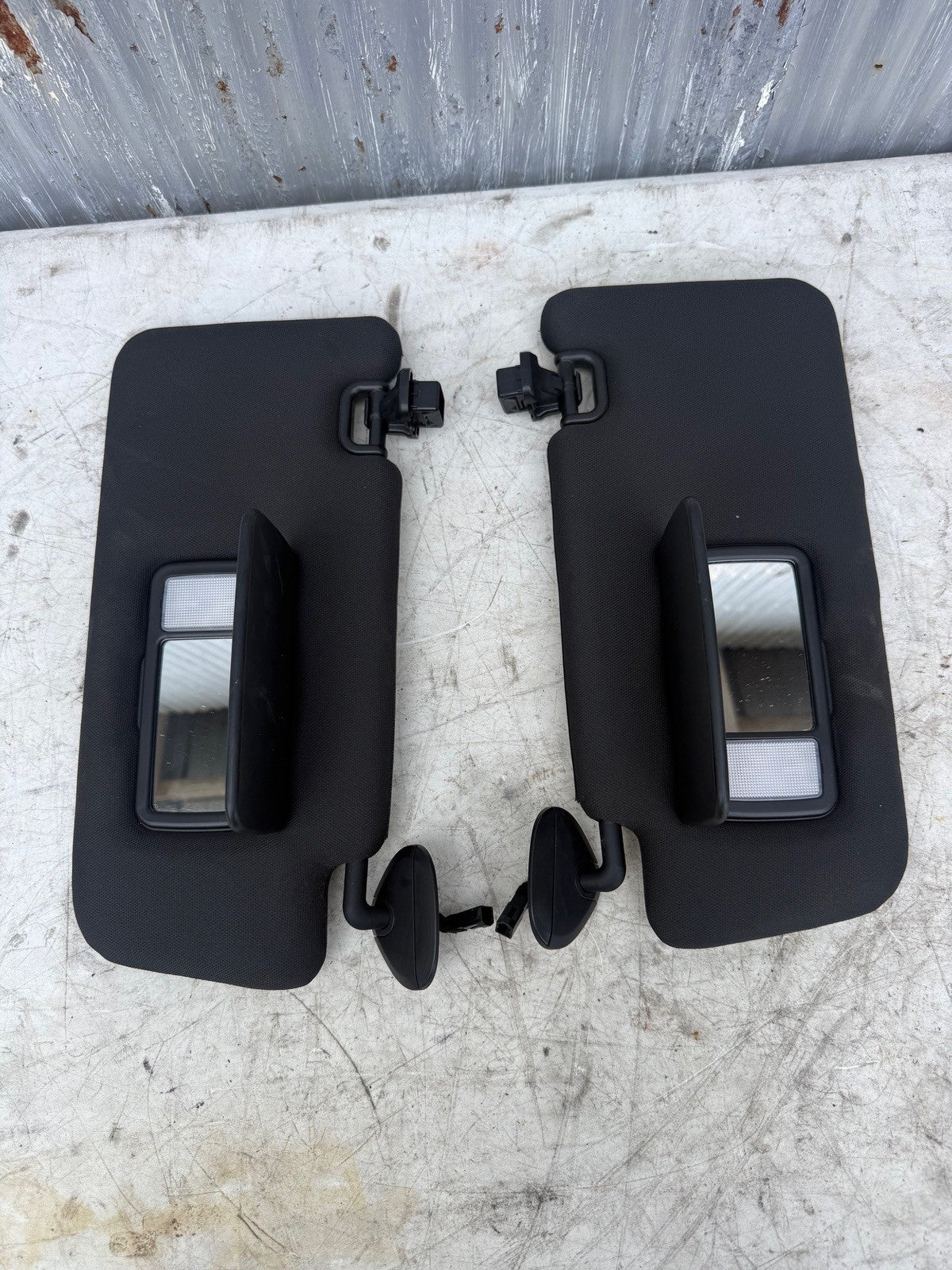 2015-2020 Subaru WRX STI Sun Visors L & R OEM 