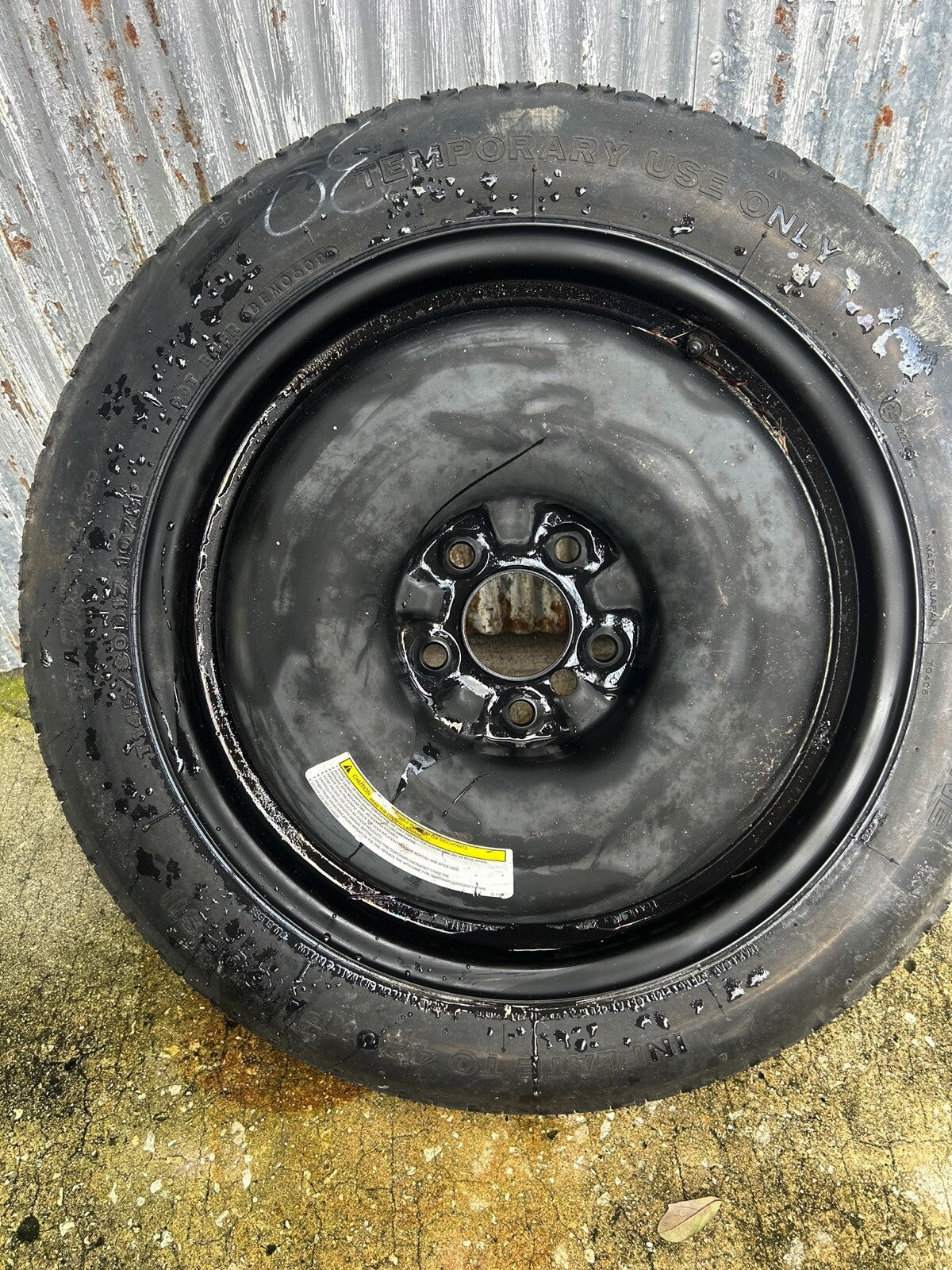 04 Nissan 350z Spare Tire 