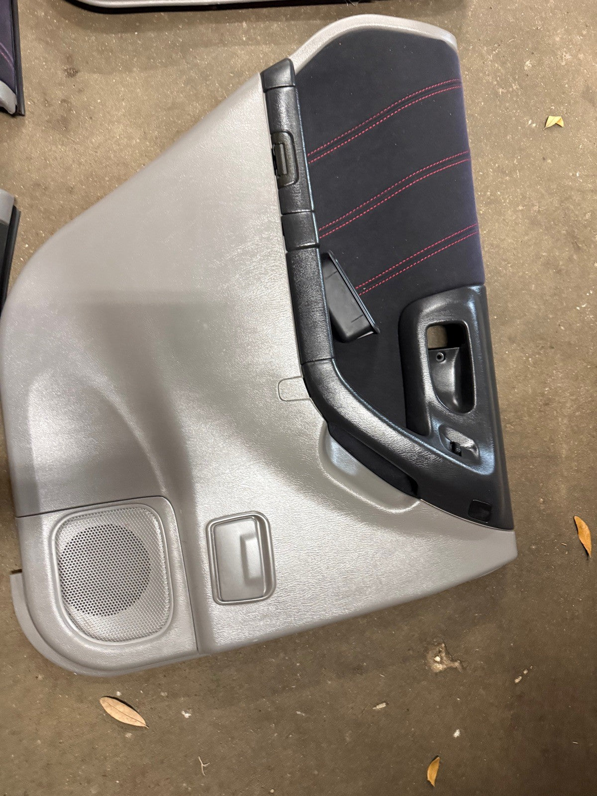 2002 Subaru Forestor STI Door Panels Grey Suede
