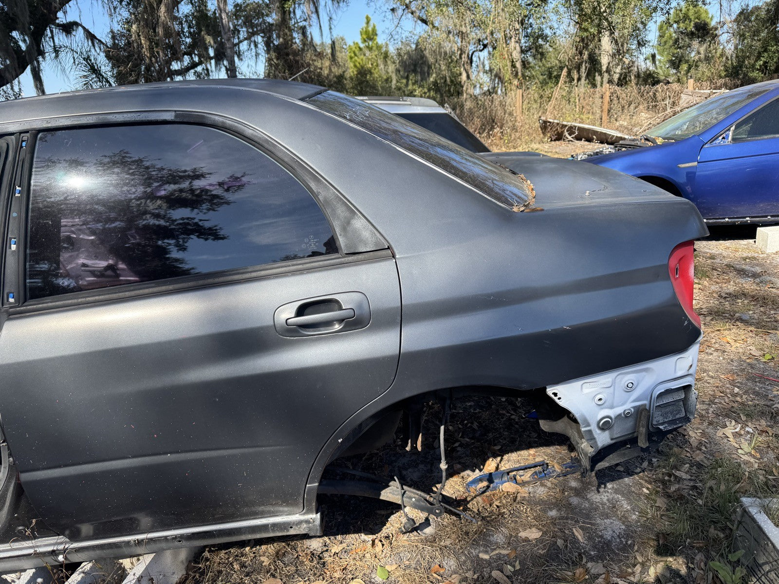 2002-2007 Subaru WRX STI Impreza Rear Driver LH Side Quarter Panel OEM Assembly