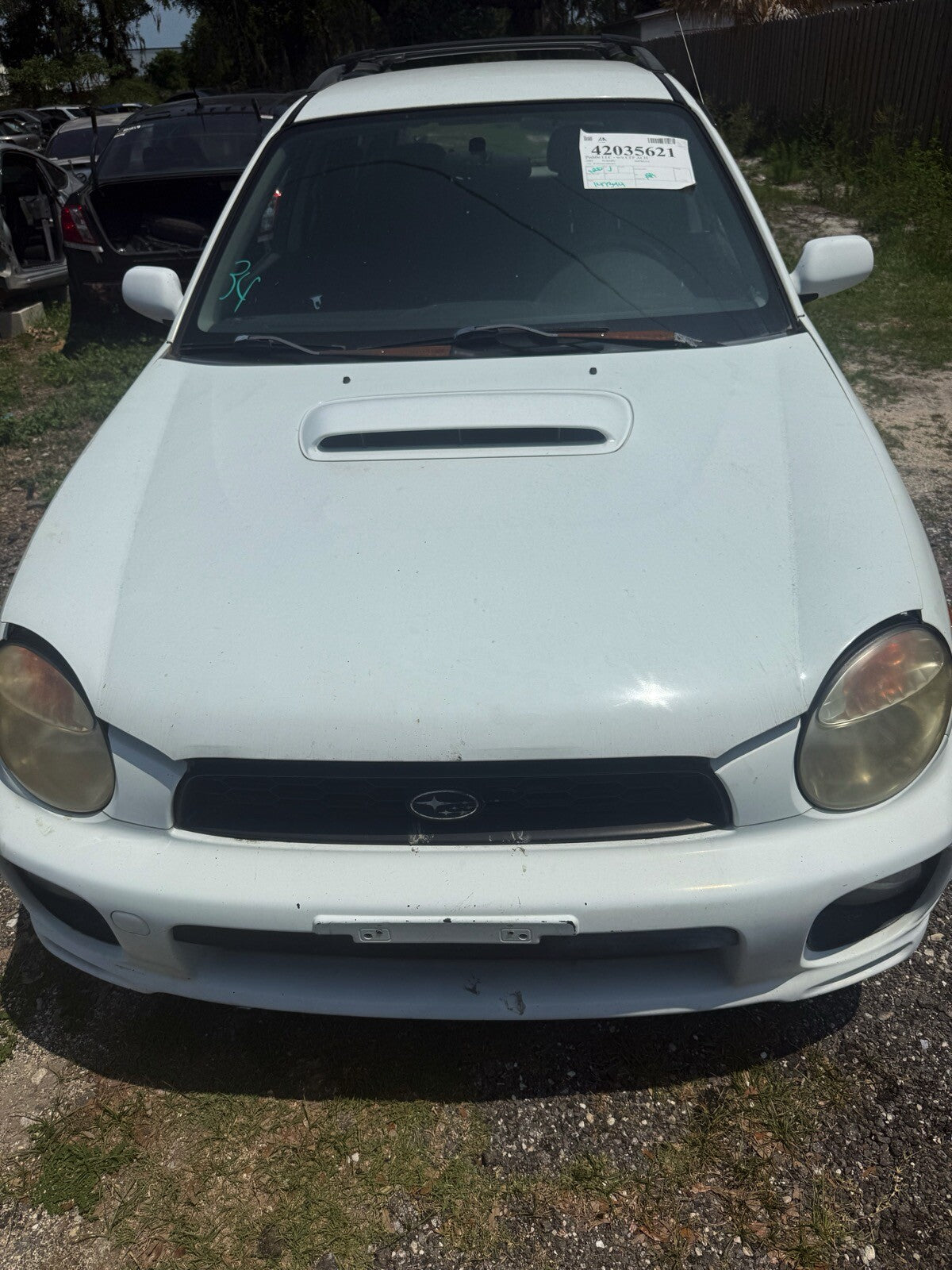 2002-2003 Subaru WRX Hood Bug eye