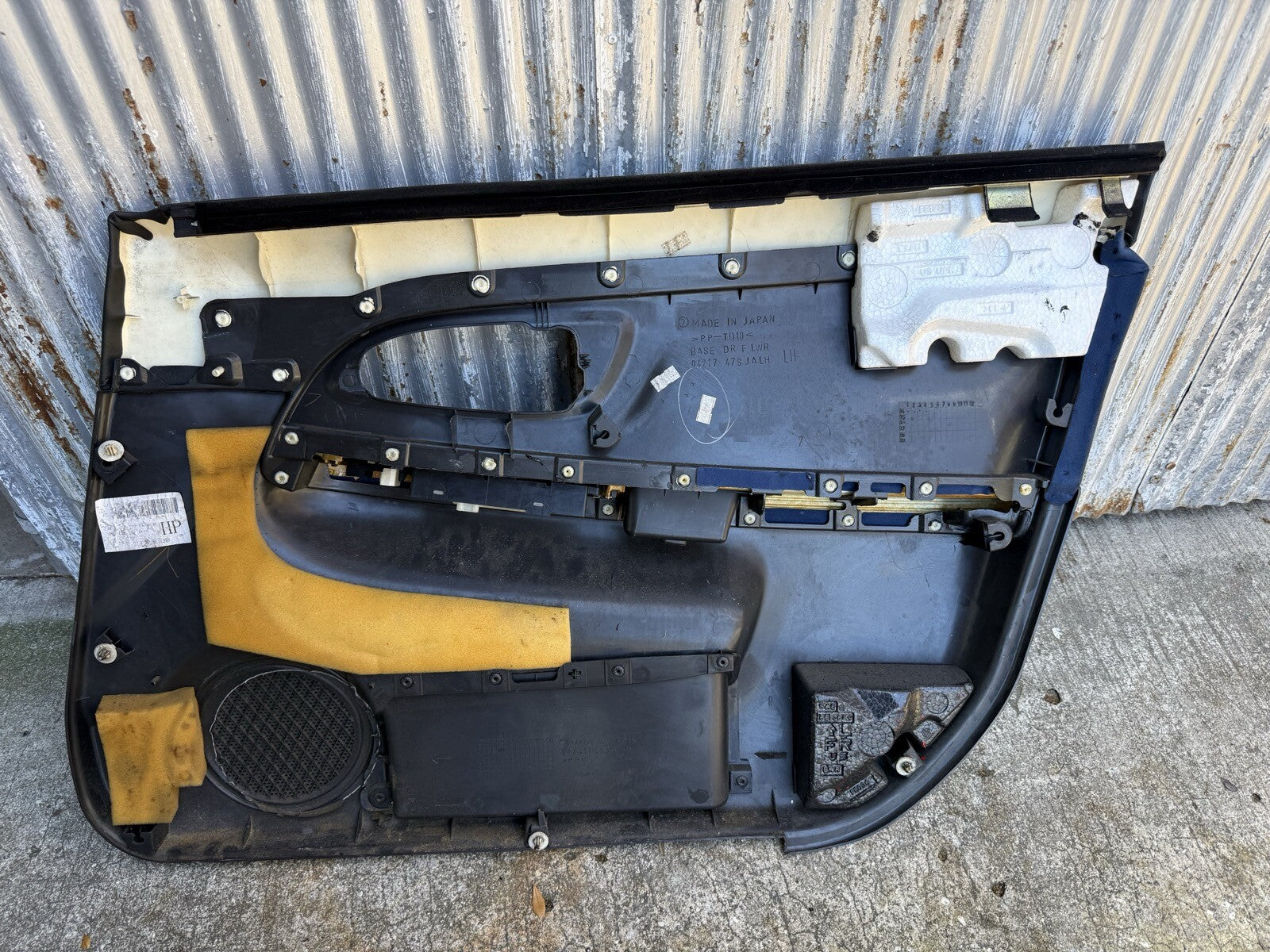 03-05 Subaru WRX Front Driver STI  Door panel 