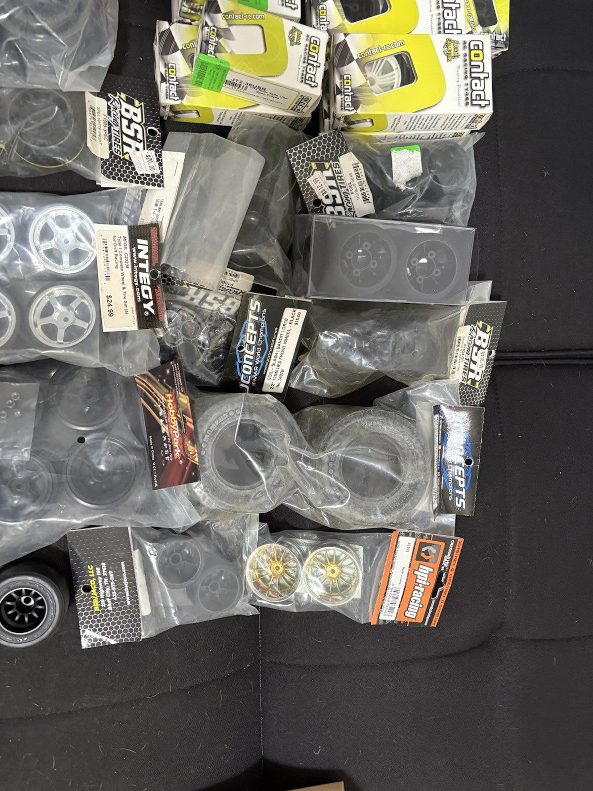 *BIG LOT* of Assorted Misc RC Car Parts, Tamiya, Xpress, And More