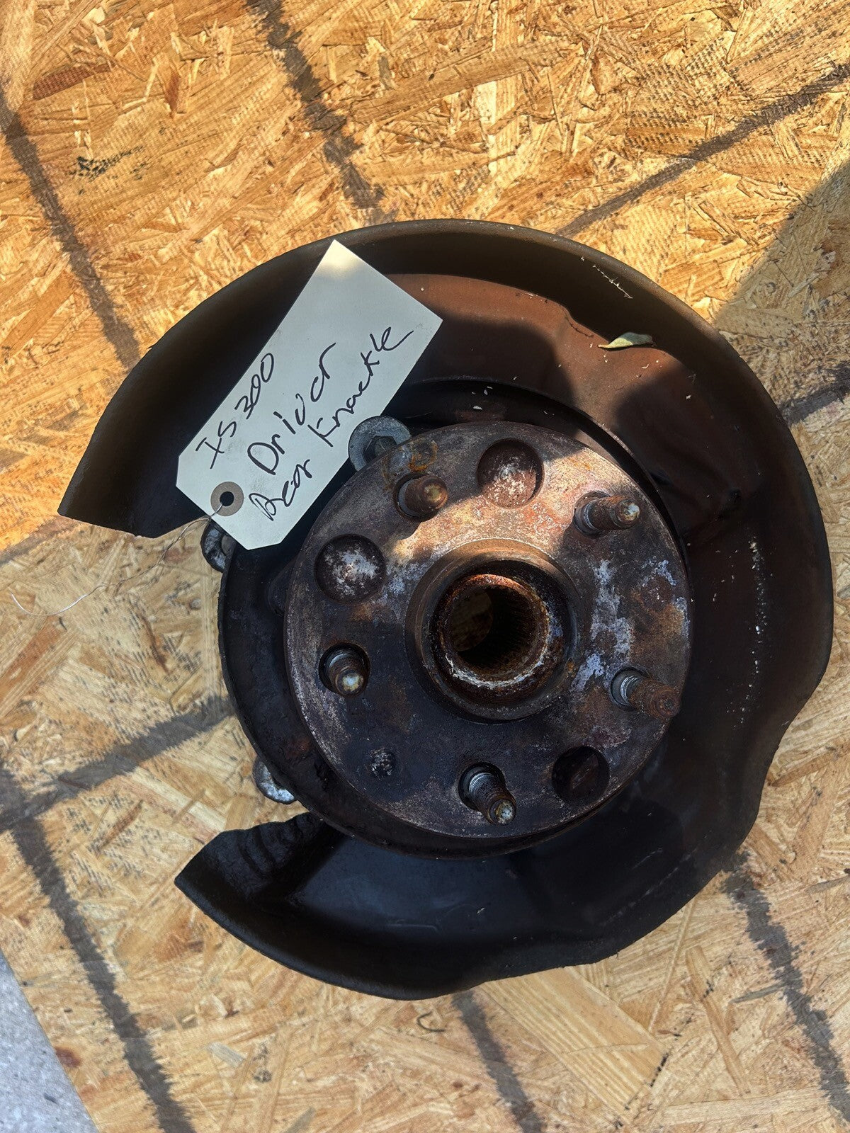 05 Lexus Is300 rear Driver knuckle Hub Assembly