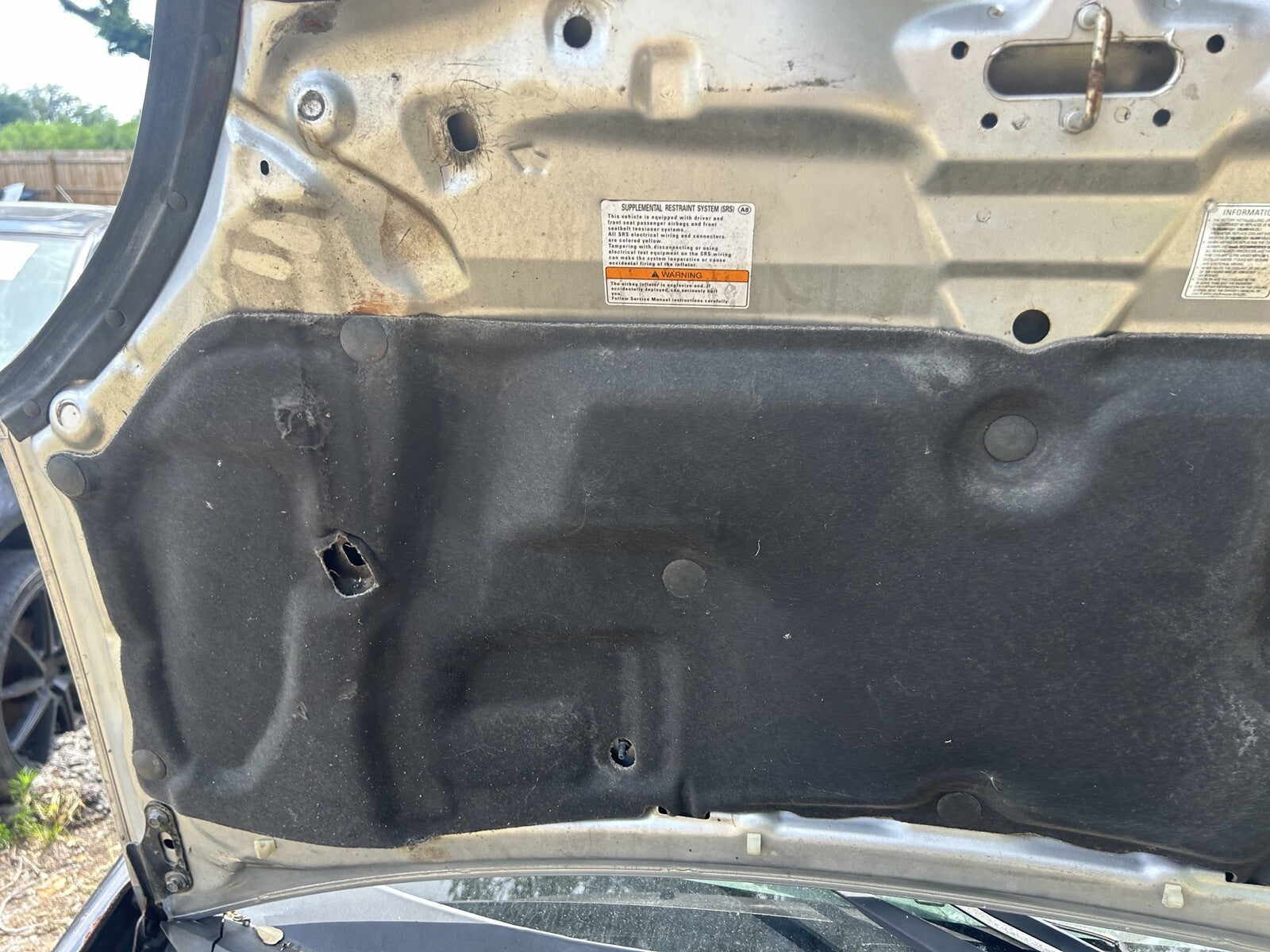 02-05 Honda Civic SI Ep3 Hood 