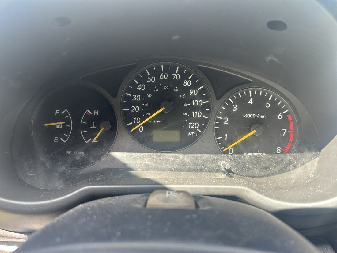 2002 Subaru Impreza Cluster Manual (100k) 