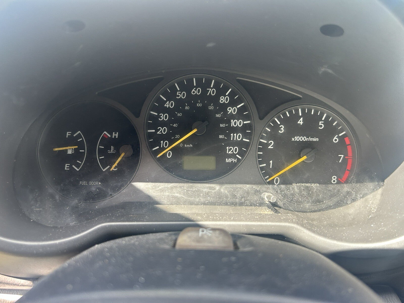 2002 Subaru Impreza Cluster Manual (100k) 