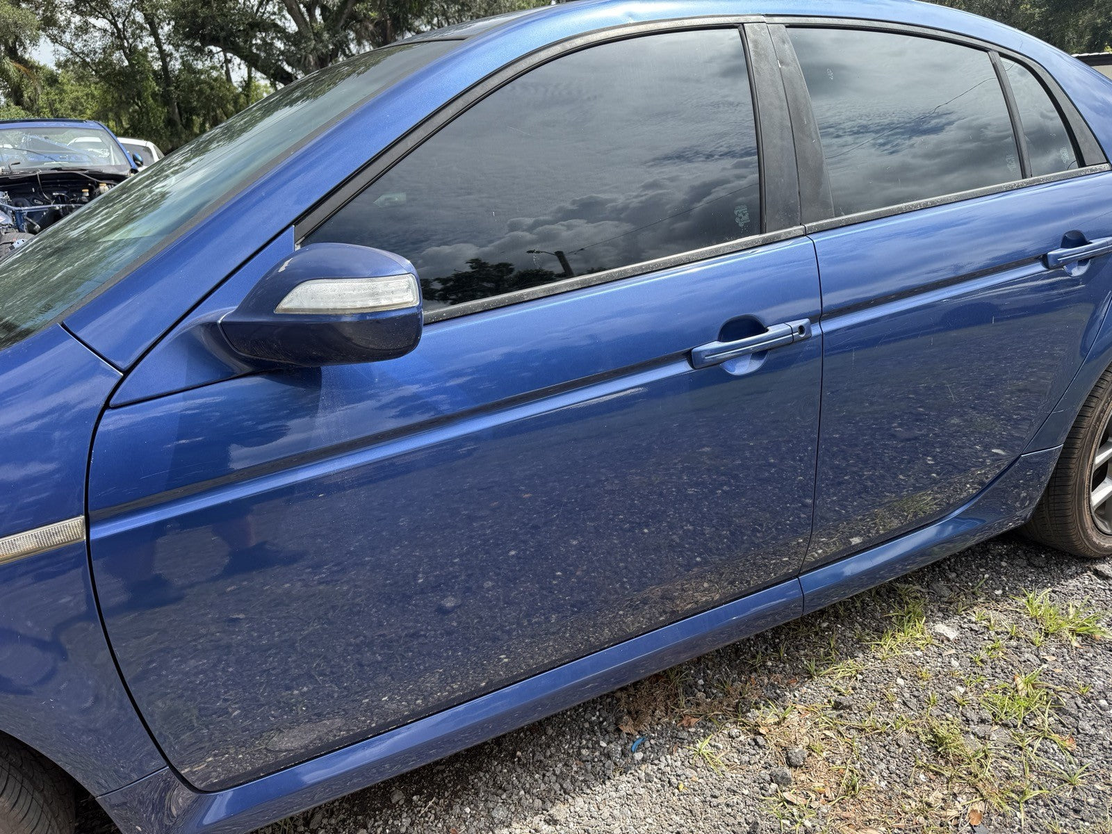 2004-2008 Acura TL Driver's Side Front Door Shell Panel (2007)
