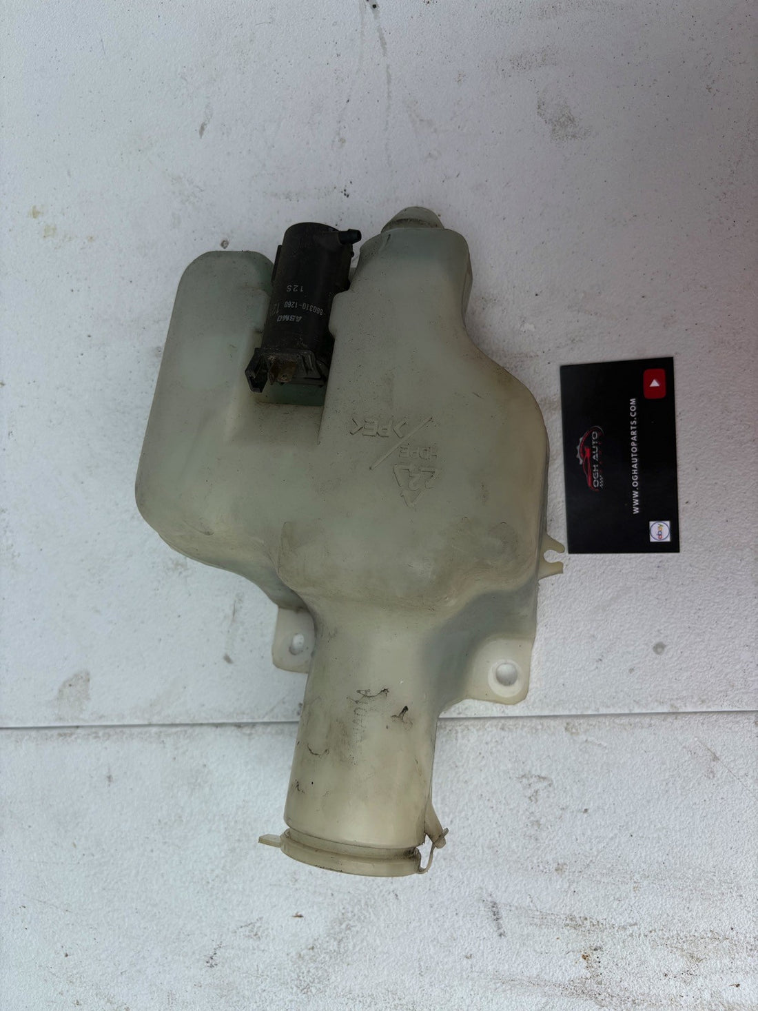 1999-2005 Mazda Miata NB Windshield Washer Fluid Resevoir W/ Cap & Pump NON-ABS