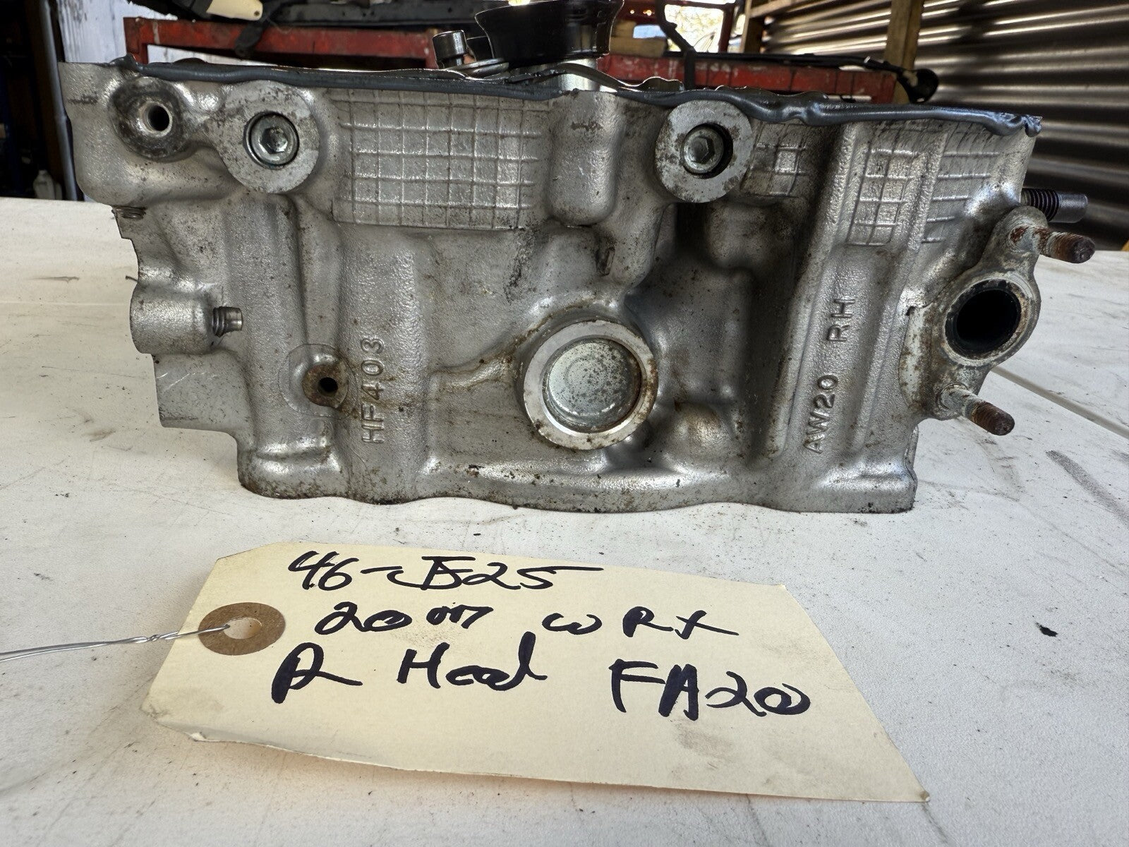 2015-2017 Subaru WRX FA20 Cylinder Head Right side OEM