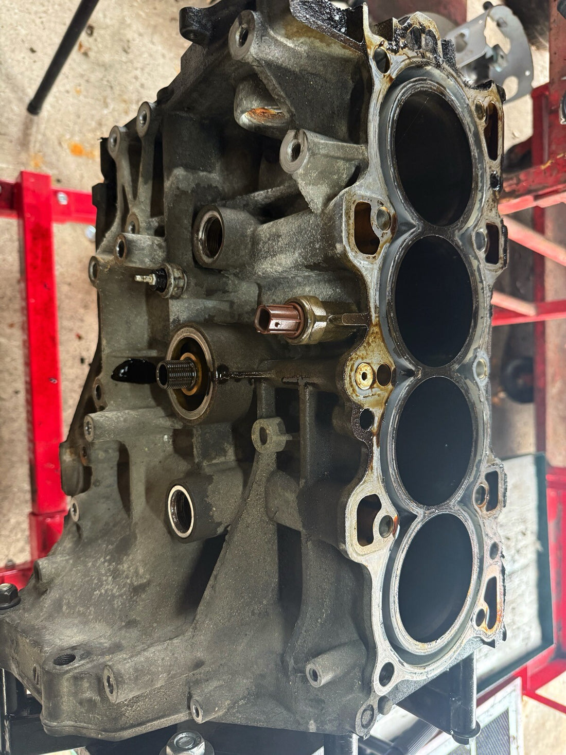 B20B engine block case HONDA ACURA OEM BARE